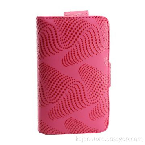 Multifunction Leather Bag for Mobile Phones, Inside with Card Slots, Made of PU Leather Material